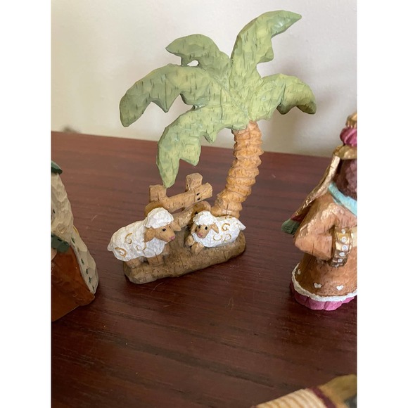 10 Piece Children, Youth Christmas Nativity Set, 5” Figures - Picture 5 of 8